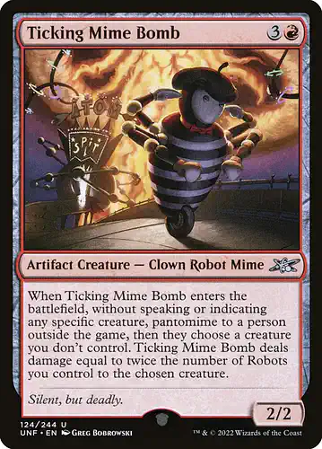 Ticking Mime Bomb - unf Spoiler