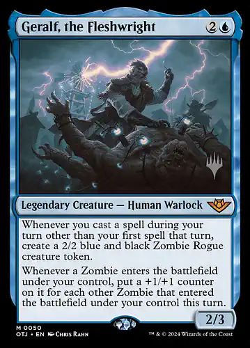Geralf, the Fleshwright - otj Spoiler