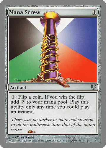 Mana Screw - unh Spoiler