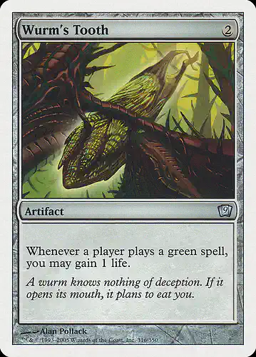 Wurm's Tooth - 9ed Spoiler