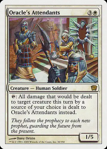 Oracle's Attendants - 9ed Spoiler