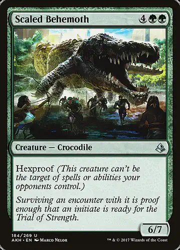 Scaled Behemoth - akh Spoiler