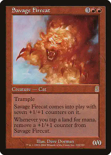 Savage Firecat - ody Spoiler
