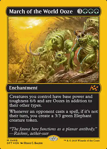March of the World Ooze - dft Spoiler