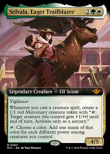 Selvala, Eager Trailblazer - otj Spoiler