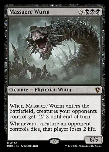 Massacre Wurm - mkc Spoiler