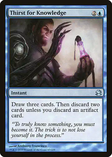 Thirst for Knowledge - mma Spoiler