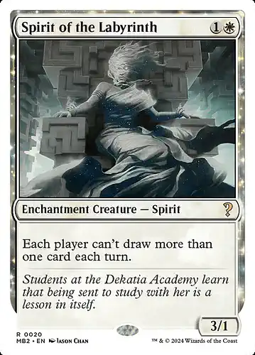 Spirit of the Labyrinth - mb2 Spoiler
