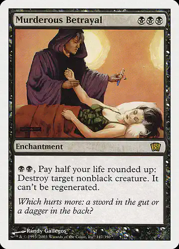 Murderous Betrayal - 8ed Spoiler