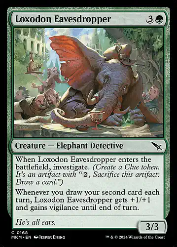 Loxodon Eavesdropper - mkm Spoiler
