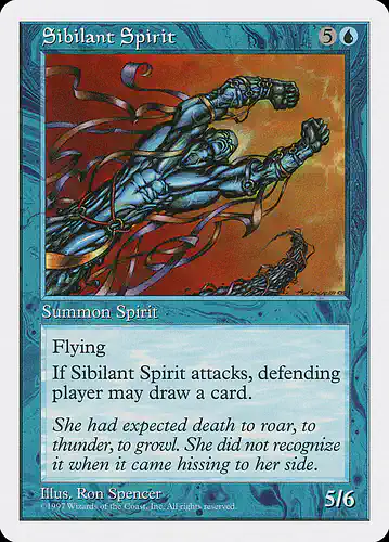 Sibilant Spirit - 5ed Spoiler