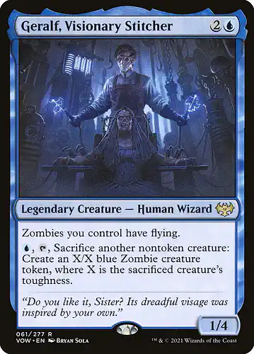 Geralf, Visionary Stitcher - vow Spoiler
