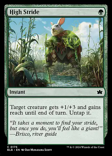 High Stride - blb Spoiler