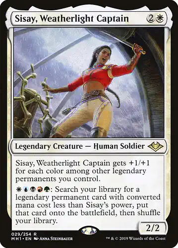 Sisay, Weatherlight Captain - mh1 Spoiler