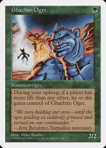 Ghazbán Ogre - 5ed Spoiler