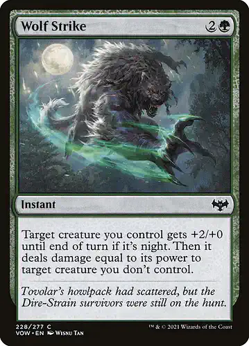 Wolf Strike - vow Spoiler