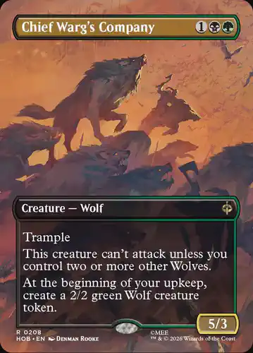 Chief Warg's Company - hob Spoiler