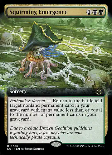 Squirming Emergence - lci Spoiler