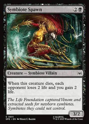 Symbiote Spawn - spe Spoiler