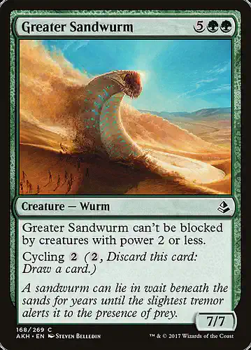 Greater Sandwurm - akh Spoiler