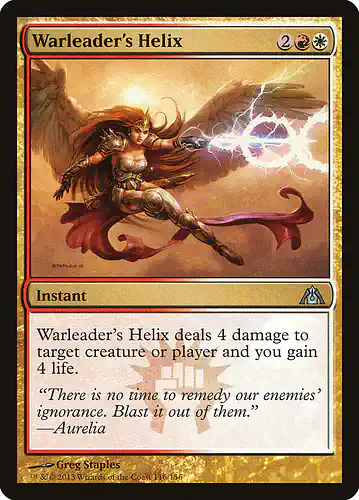 Warleader's Helix - dgm Spoiler