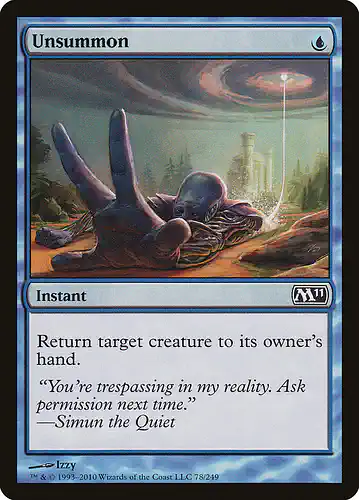 Unsummon - m11 Spoiler