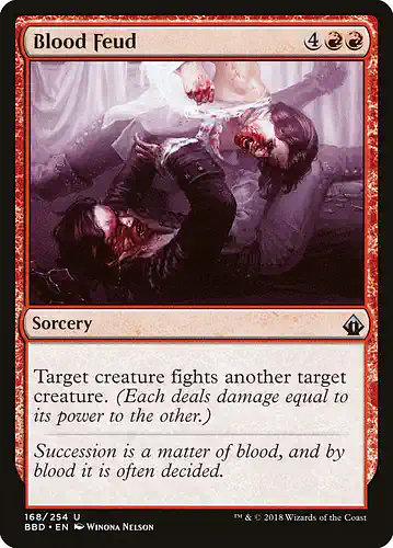 Blood Feud - bbd Spoiler
