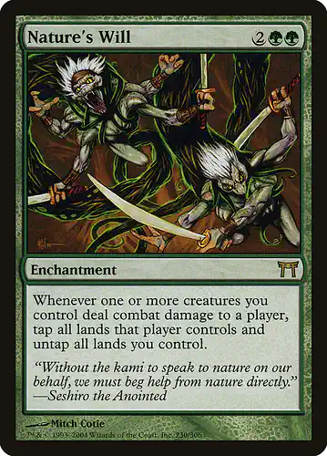 Nature's Will - chk Spoiler