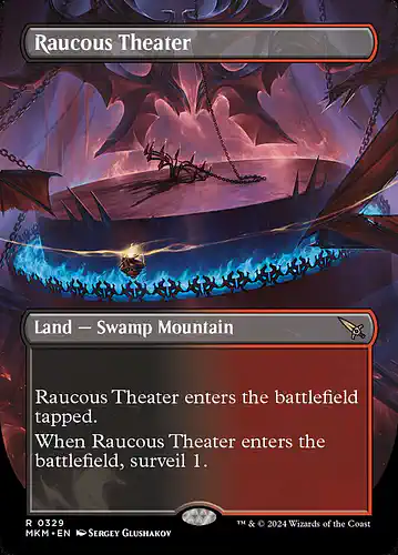 Raucous Theater - mkm Spoiler