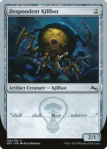 Despondent Killbot - ust Spoiler