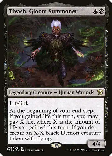 Tivash, Gloom Summoner - c21 Spoiler
