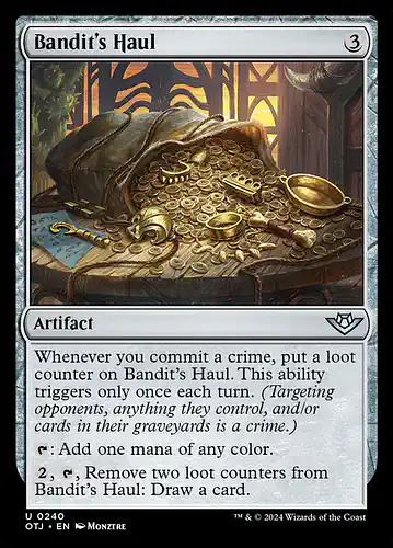 Bandit's Haul - otj Spoiler