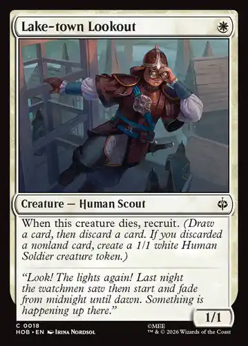 Lake-town Lookout - hob Spoiler