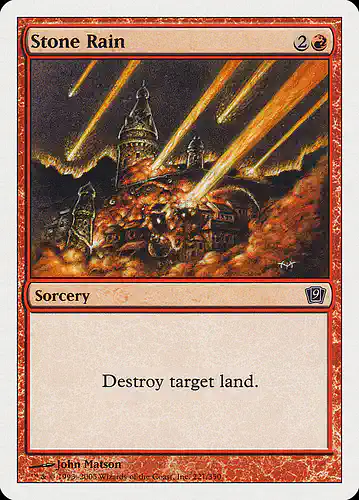 Stone Rain - 9ed Spoiler
