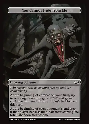 You Cannot Hide from Me - dsc Spoiler