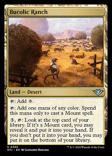 Bucolic Ranch - otj Spoiler