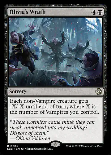 Olivia's Wrath - lcc Spoiler