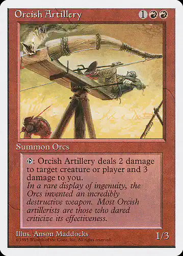 Orcish Artillery - 4ed Spoiler