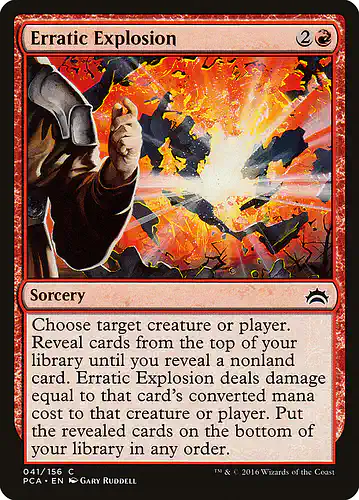 Erratic Explosion - pca Spoiler