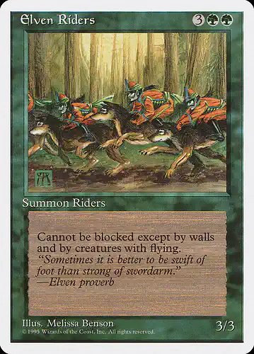 Elven Riders - 4ed Spoiler