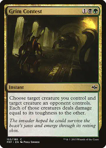 Grim Contest - frf Spoiler