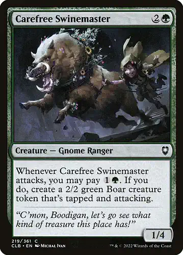 Carefree Swinemaster - clb Spoiler