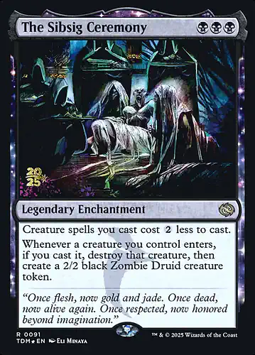 The Sibsig Ceremony - tdm Spoiler