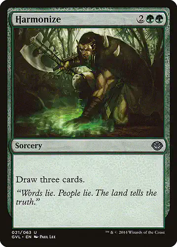 Harmonize - gvl Spoiler