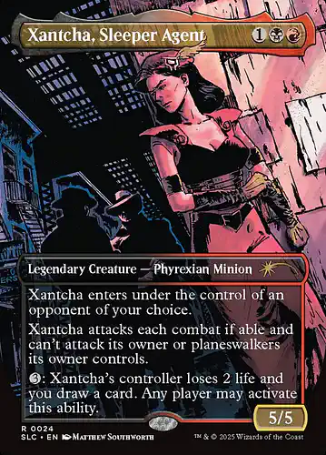 Xantcha, Sleeper Agent - slc Spoiler