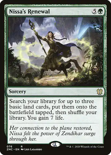 Nissa's Renewal - znc Spoiler