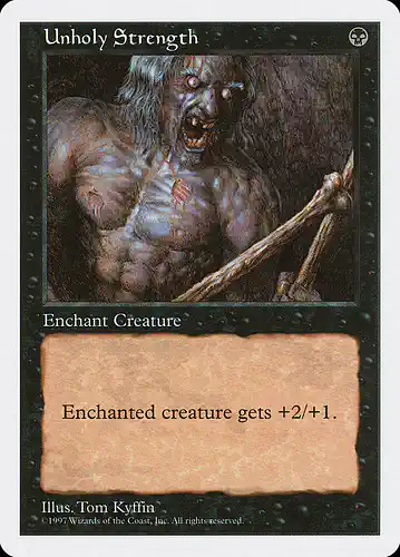 Unholy Strength - 5ed Spoiler