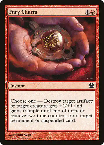 Fury Charm - mma Spoiler