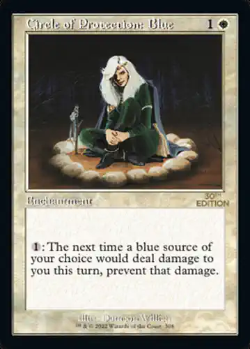 Circle of Protection: Blue - 30a Spoiler
