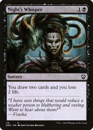 Night's Whisper - dmc Spoiler